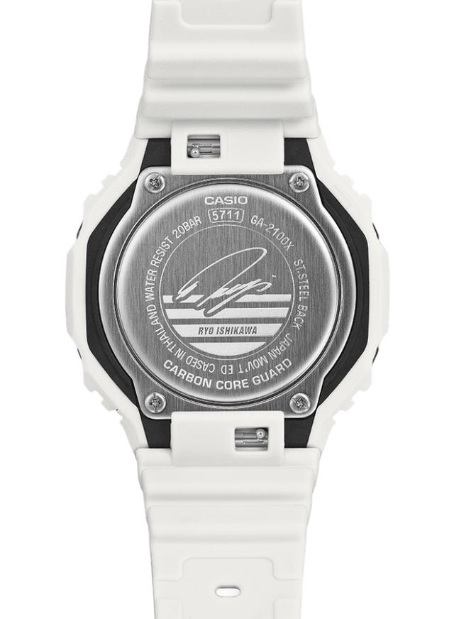 G-SHOCK 石川遼 シグネチャーモデル 2025 GA-2100RI25-7AJR メンズ ウオッチ 乾電池式 アナデジ オクタゴン 脂ダンス楽隊 国内定まり品 カシオ