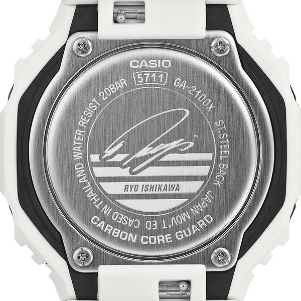 G-SHOCK 石川遼 シグネチャーモデル 2025 GA-2100RI25-7AJR メンズ ウオッチ 乾電池式 アナデジ オクタゴン 脂ダンス楽隊 国内定まり品 カシオ
