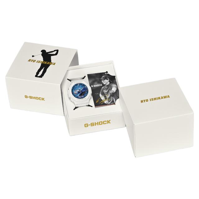 G-SHOCK 石川遼 シグネチャーモデル 2025 GA-2100RI25-7AJR メンズ ウオッチ 乾電池式 アナデジ オクタゴン 脂ダンス楽隊 国内定まり品 カシオ
