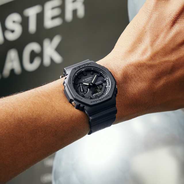 G-SHOCK Gショック 40周年記念 リマスター・ブラック オクタゴン GA