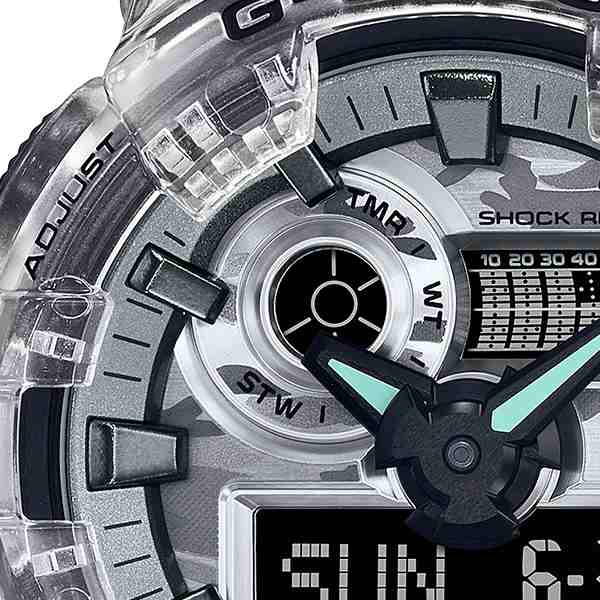 特販新品未使用　国内正規品　GA-700SKC-1AJF スケルトンベッド 腕時計(アナログ)