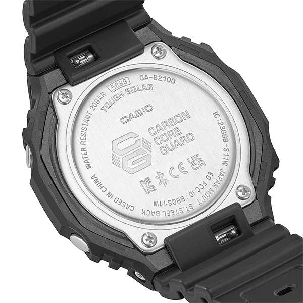 G-SHOCK Gショック 2100シリーズ オクタゴン GA-B2100-1A1JF メンズ