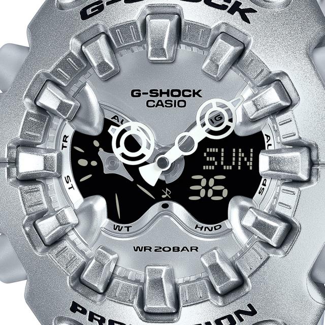 G-SHOCK GA-V01A メタリックシルバー GA-V01A-8AJF メンズ 腕時計 電池