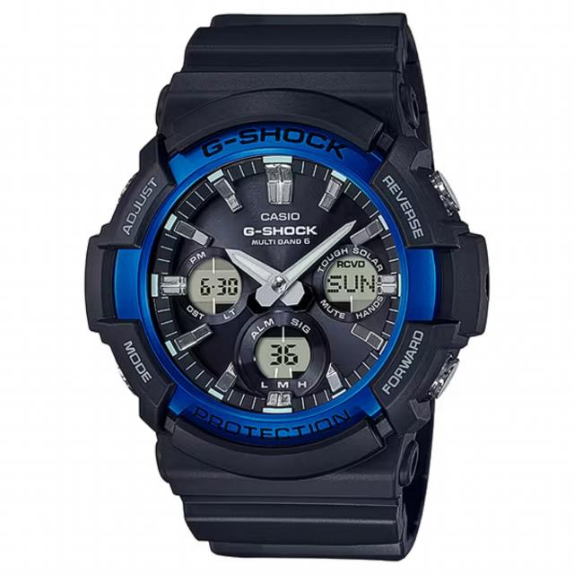 G-SHOCK 電波ソーラー メンズ 腕時計 アナログ デジタル ブラック 