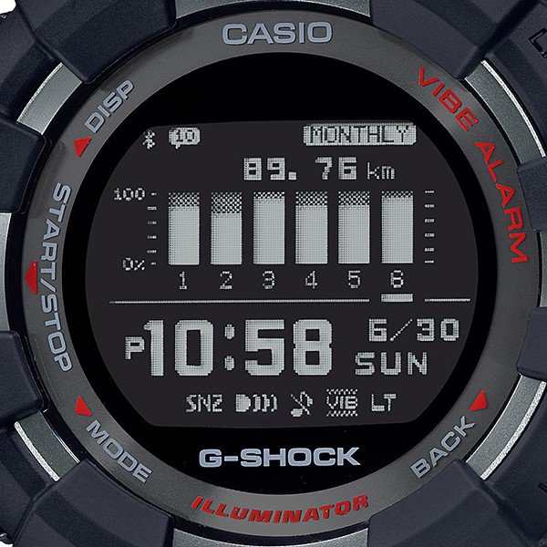 G-SHOCK ジーショック G-SQUAD ジー・スクワッド GBD-100-1JF 腕時計