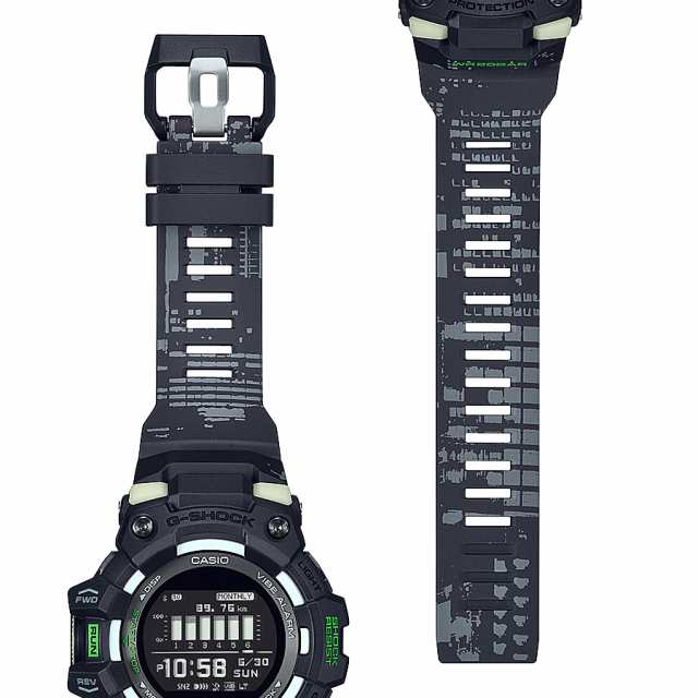 G-SHOCK G-SQUAD ナイトラン GBD-100LM-1JF メンズ 腕時計 電池式 Bluetooth デジタル ランニング 反転液晶 国内正規品 カシオ