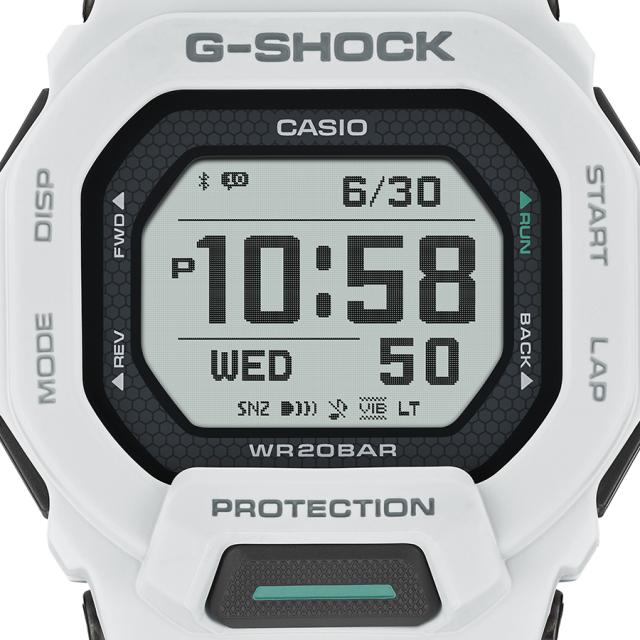 G-SHOCK G-SQUAD 積極的書きあらわす MIP液晶 GBD-200-7JF メンズ ウオッチ 乾電池式 Bluetooth デジタル 脂ダンス楽隊 白いこと 国内定まり品 カシオ