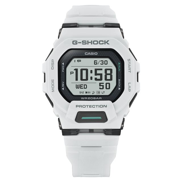 G-SHOCK G-SQUAD 積極的書きあらわす MIP液晶 GBD-200-7JF メンズ ウオッチ 乾電池式 Bluetooth デジタル 脂ダンス楽隊 白いこと 国内定まり品 カシオ