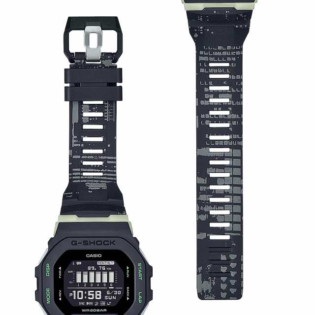 G-SHOCK G-SQUAD ナイトラン GBD-200LM-1JF メンズ 腕時計 電池式 Bluetooth デジタル ランニング 反転液晶 国内正規品 カシオ