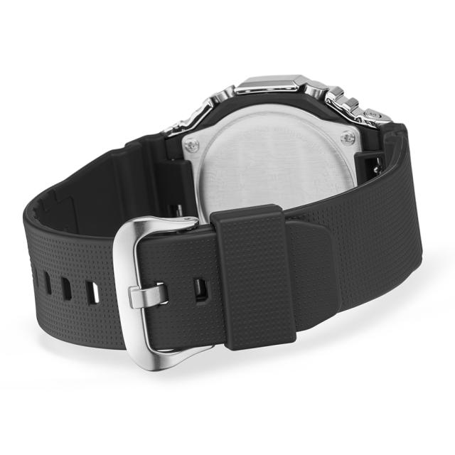 G-SHOCK メタルカバード 2100 GBM-2100-1AJF メンズ 腕時計 ソーラー Bluetooth オクタゴン アナデジ 樹脂バンド ブラック 国内正規品 カシオ_7
