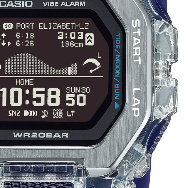 G-SHOCK G-LIDE Gleaming Wave GBX-100S-2JF メンズ 腕時計 電池式