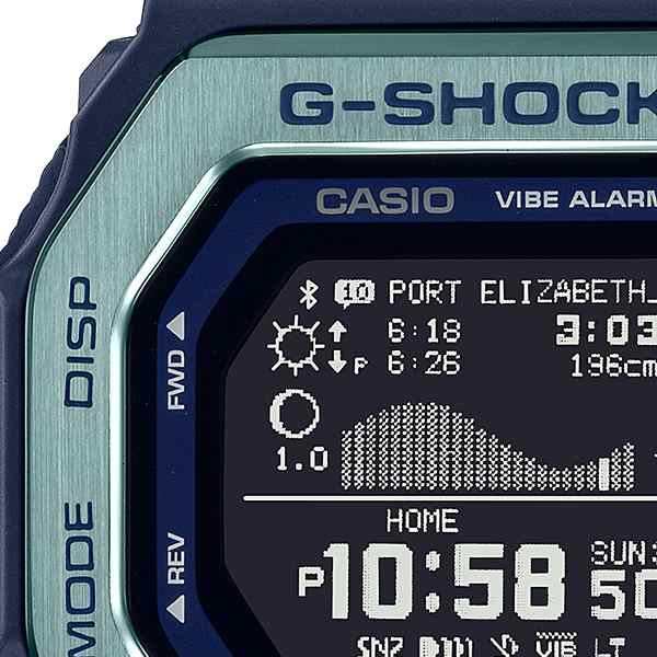 G-SHOCK G-LIDE タイムトラベル サーフィン GBX-100TT-2JF メンズ ...