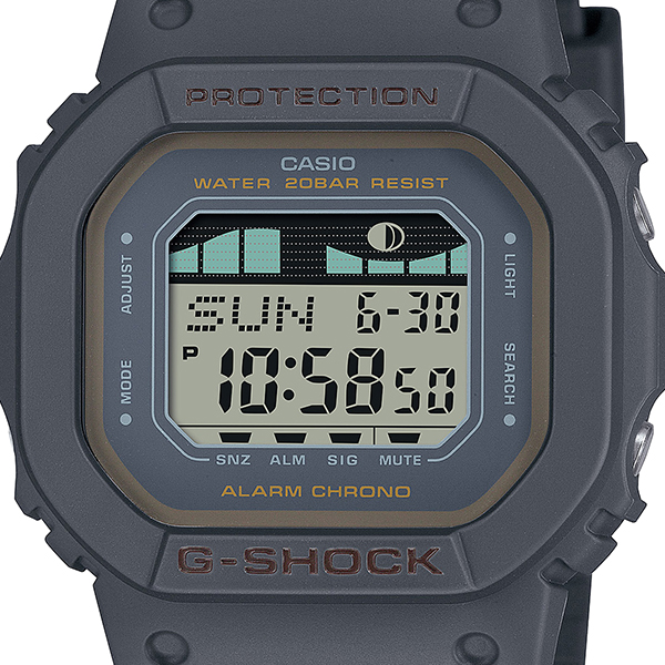 G-SHOCK (G-LIDE ミッドサイズモデル GLX-S5600-1JF) GLX-S5600-1JF | CASIO