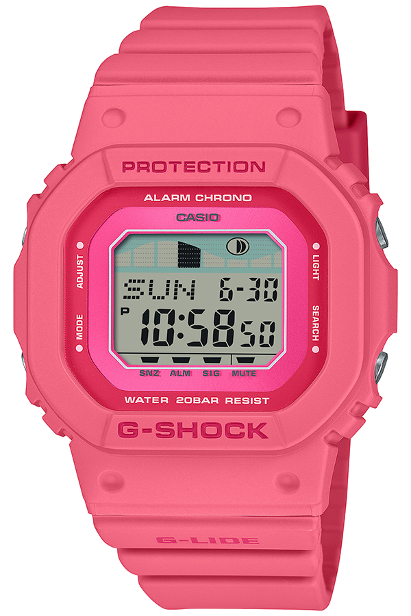 G-SHOCK G-LIDE ミッドサイズ ブライトフラワーカラー カンヒザクラ GLX-S5610-4JF メンズ レディース 腕時計 電池式 国内正規品 カシオ_1
