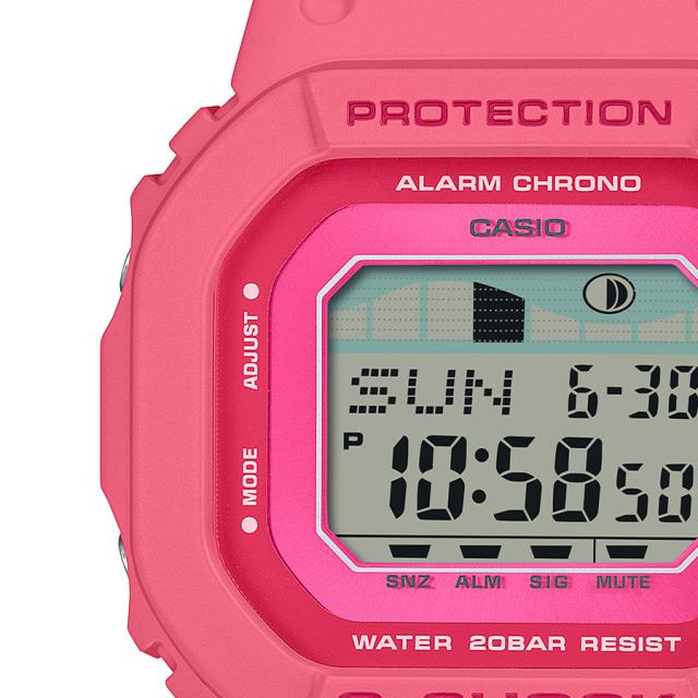G-SHOCK G-LIDE ミッドサイズ ブライトフラワーカラー カンヒザクラ GLX-S5610-4JF メンズ レディース 腕時計 電池式 国内正規品 カシオ_3