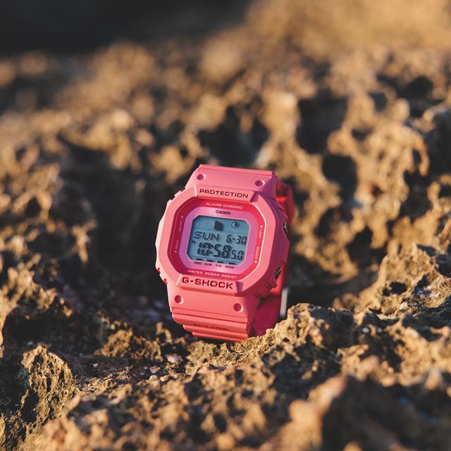 G-SHOCK G-LIDE ミッドサイズ ブライトフラワーカラー カンヒザクラ GLX-S5610-4JF メンズ レディース 腕時計 電池式 国内正規品 カシオ_5