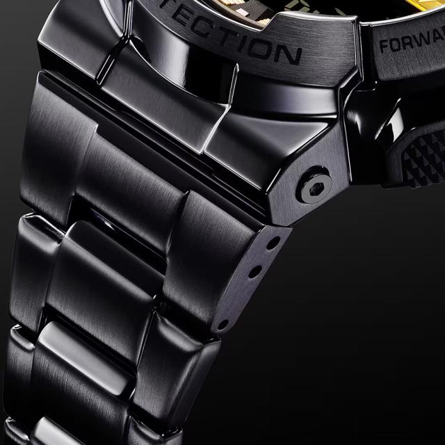 G-SHOCK メタルカバード 110シリーズ メタルバンドモデル GM-110BD-1A9JF メンズ 腕時計 電池式 アナデジ ブラック 国内正規品 カシオ_5