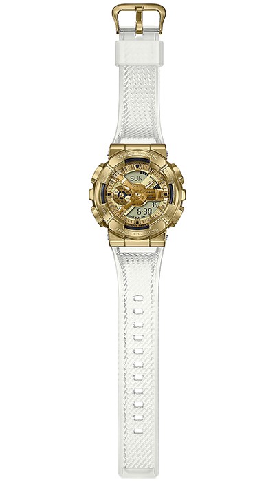 G-SHOCK Metal Covered GOLD INGOT スケルトン GM-110SG-9AJF メンズ 腕時計 アナデジ ゴールド メタルベゼル 国内正規品 カシオ