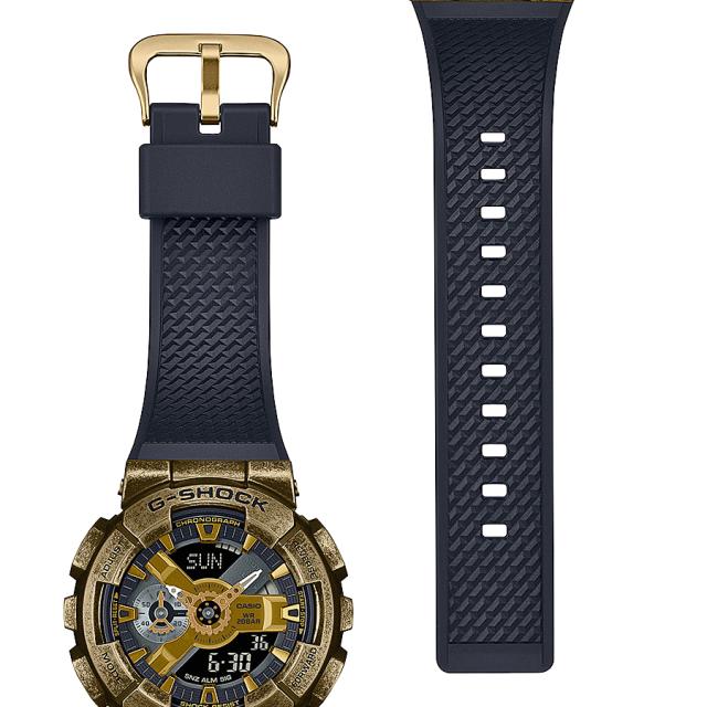 G-SHOCK スチームパンク GM-110VG-1A9JR メンズ 腕時計 電池式 アナデジ ビッグケース ゴールド 反転液晶 国内正規品 カシオ_6