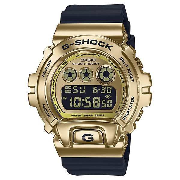 G-SHOCK メタルベゼル ゴールド GM-6900G-9JF メンズ 腕時計 デジタル 反転液晶 国内正規品 カシオ｜au PAY マーケット