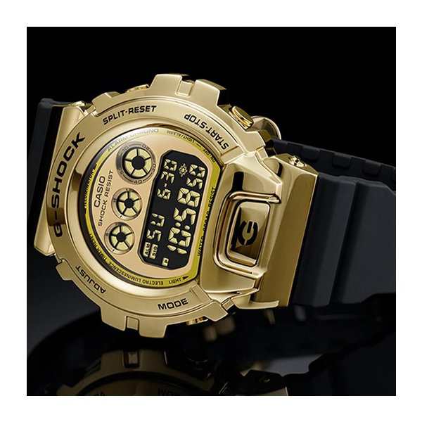 G-SHOCK メタルベゼル ゴールド GM-6900G-9JF メンズ 腕時計 デジタル ...