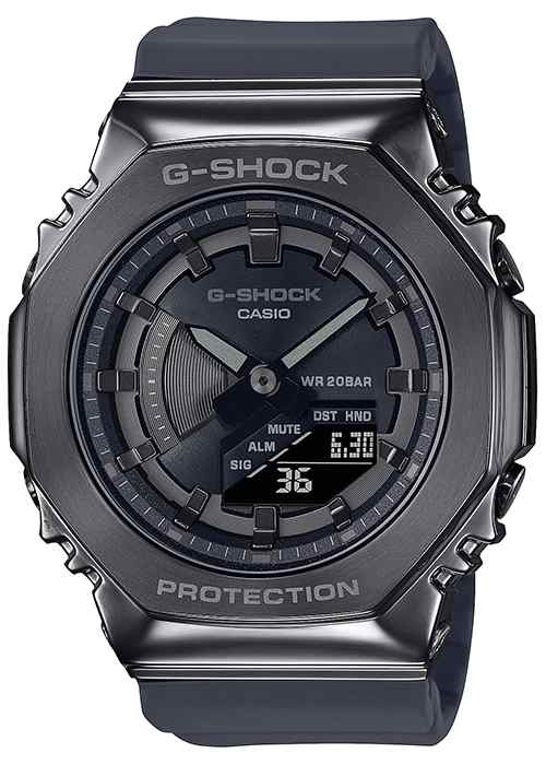 G-SHOCK ミッドサイズ メタルベゼル GM-S2100B-8AJF メンズ レディース