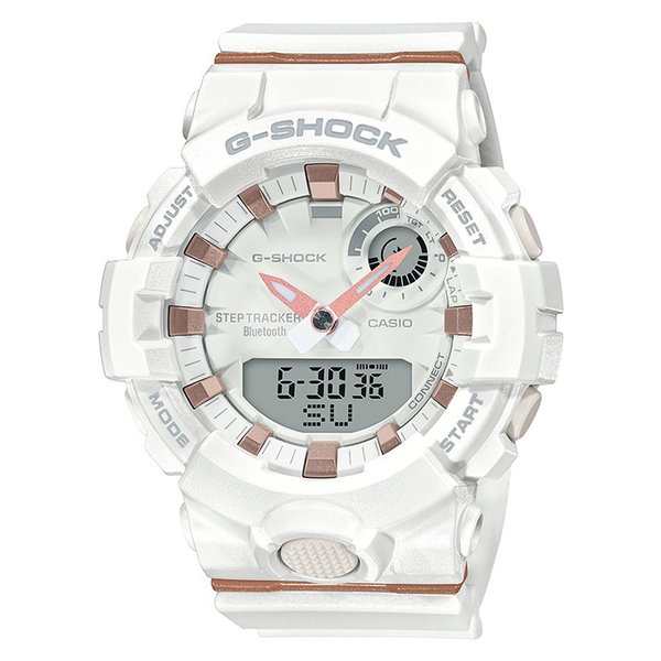 G-SHOCK Gショック ミッドサイズ GMA-B800-7AJR 腕時計 メンズ レディース アナログ デジタル ホワイト 国内正規品 カシオ  男女兼用｜au PAY マーケット