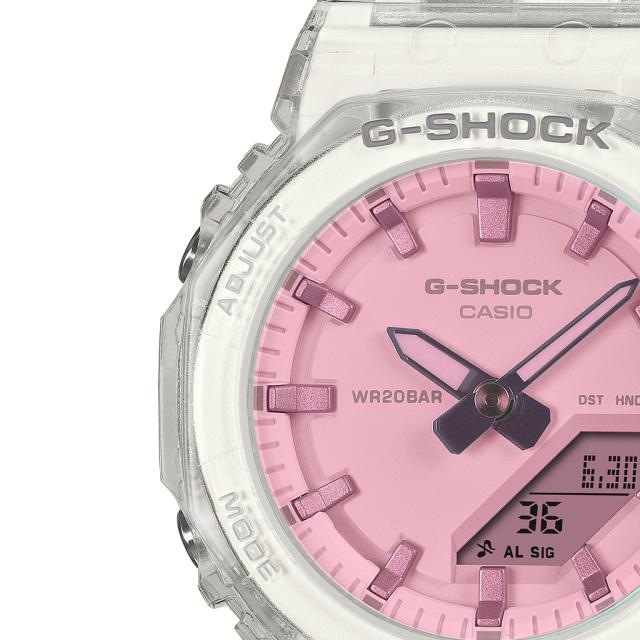G-SHOCK プチサイズ サマーリフレクション ピンク GMA-P2100SR-7AJF レディース 腕時計 電池式 アナデジ オクタゴン 国内正規品 カシオ_3