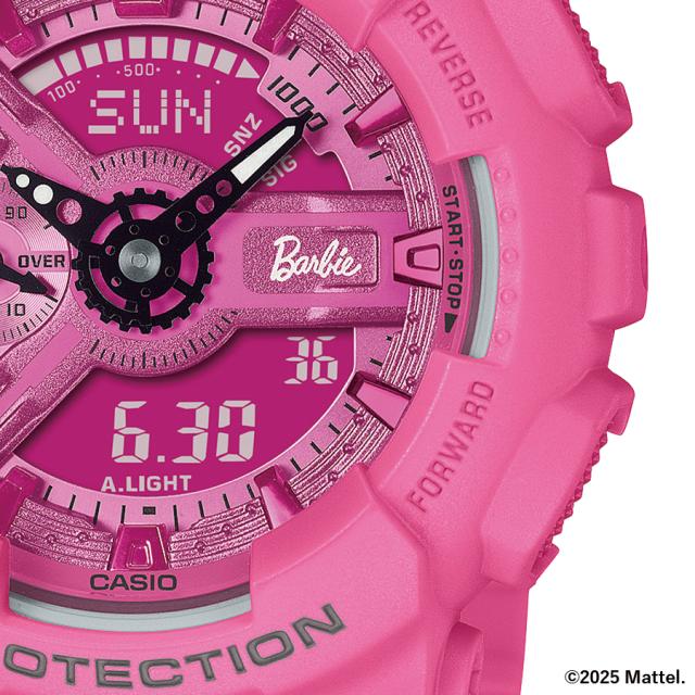 G-SHOCK Barbie コラボレーションモデル GMA-S110BE-4AJR メンズ