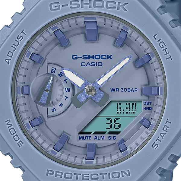 G-SHOCK ミッドサイズ ワントーンカラー GMA-S2100BA-2A2JF メンズ