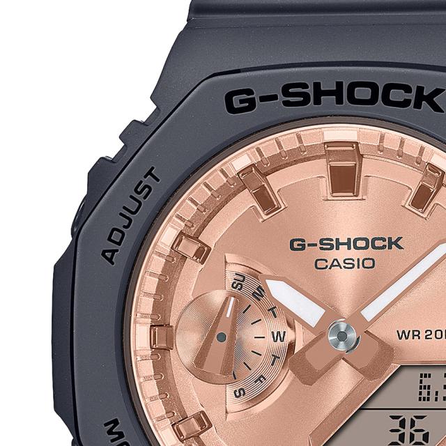 G-SHOCK ミッドサイズ メタリックダイアル GMA-S2100MD-1AJF メンズ