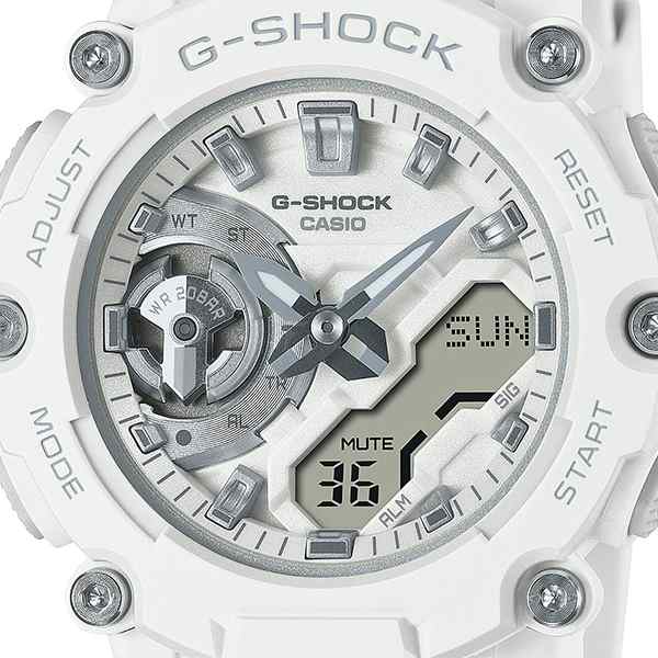 G-SHOCK ミッドサイズ 2200シリーズ GMA-S2200M-7AJF メンズ レディース 腕時計 電池式 アナデジ ホワイト 国内正規品  カシオ｜au PAY マーケット