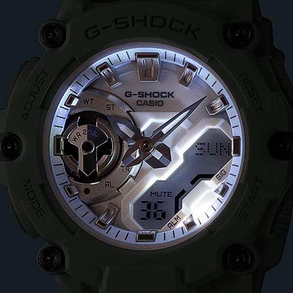 G-SHOCK ミッドサイズ 2200シリーズ GMA-S2200M-7AJF メンズ レディース 腕時計 電池式 アナデジ ホワイト 国内正規品  カシオ｜au PAY マーケット