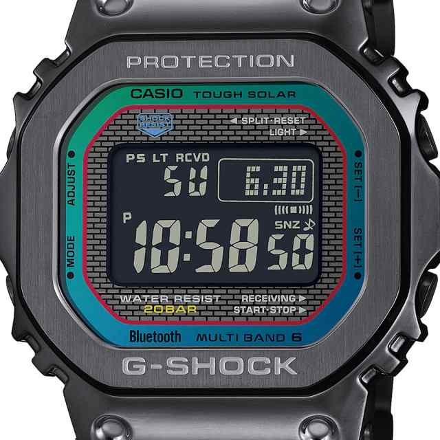 G-SHOCK FULL METAL フルメタル レインボー GMW-B5000BPC-1JF メンズ