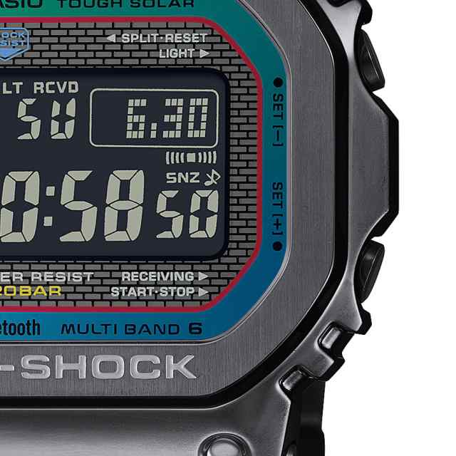 G-SHOCK FULL METAL フルメタル レインボー GMW-B5000BPC-1JF メンズ ...