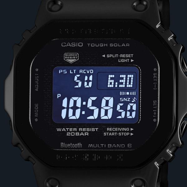 G-SHOCK フルメタル ブラックベゼル GMW-B5000BT-1JF メンズ 腕時計