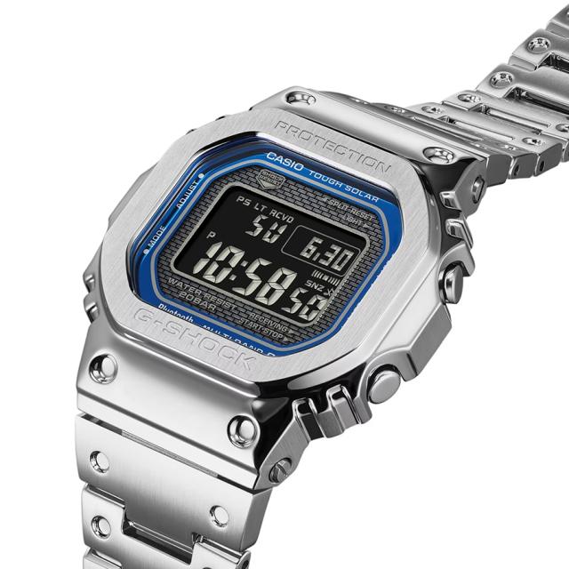 G-SHOCK フルメタル ブルーアクセント GMW-B5000D-2JF メンズ 腕時計 