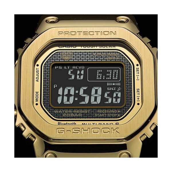 G-SHOCK フルメタル ゴールド GMW-B5000GD-9JF メンズ 腕時計 電波 ...