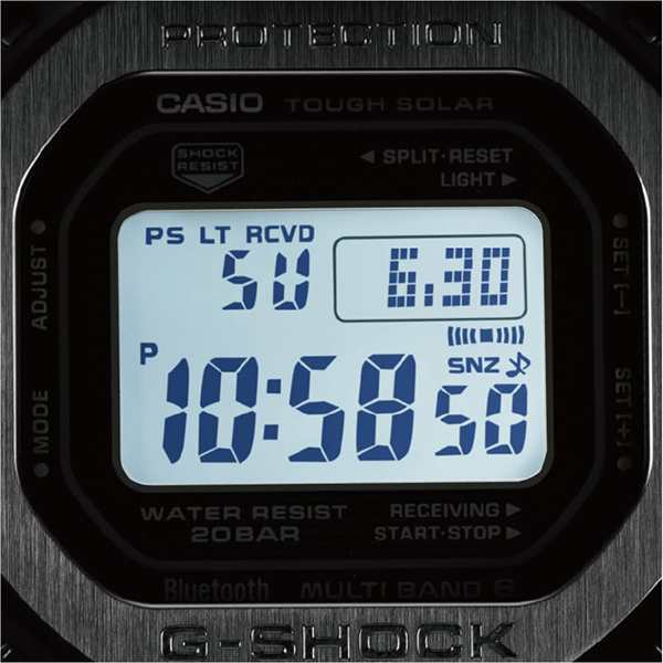 ☆☆CASIO カシオ G-SHOCK  フルメタル マルチフィニッシュドブラック GMW-B5000MB-1JF ソーラー電波 メンズ 腕時計