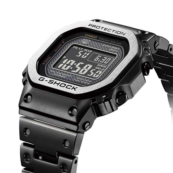 G-SHOCK フルメタル マルチフィニッシュドブラック GMW-B5000MB-1JF ...