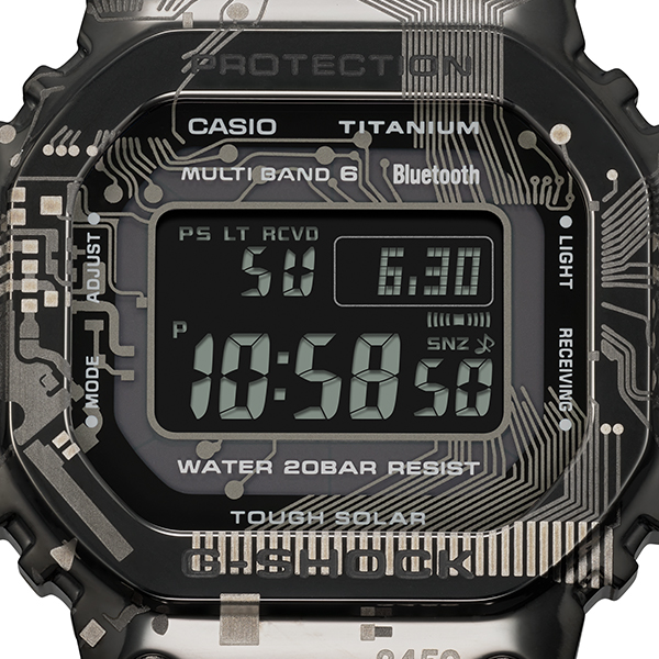 G-SHOCK フルメタル モジュール 3459 サーキットボード柄 GMW