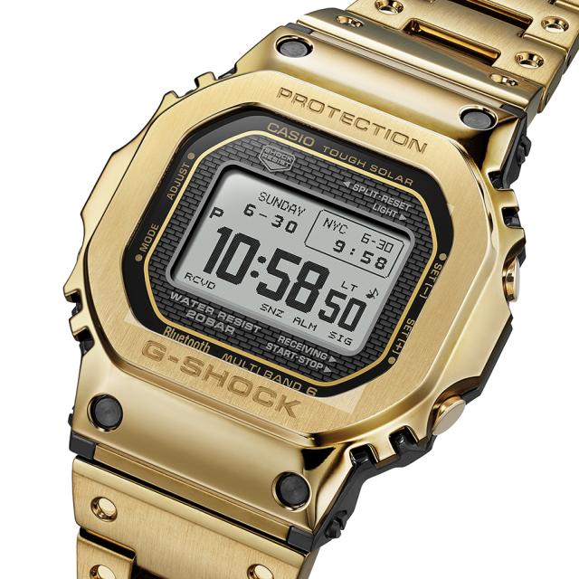 G-SHOCK フルメタル MIP液晶モデル ゴールド GMW-BZ5000GD-9JF メンズ 腕時計 電波ソーラー Bluetooth デジタル スクエア 国内正規品 カシオ