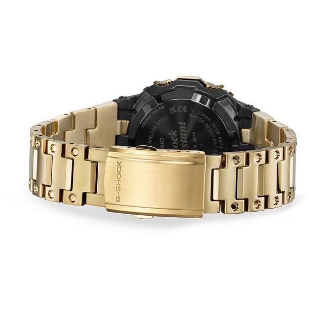 G-SHOCK フルメタル MIP液晶モデル ゴールド GMW-BZ5000GD-9JF メンズ 腕時計 電波ソーラー Bluetooth デジタル スクエア 国内正規品 カシオ