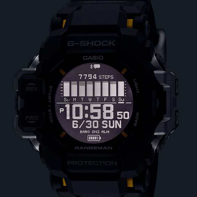 G-SHOCK レンジマン 心拍計 GPS機能 GPR-H1000-1JR メンズ 腕時計