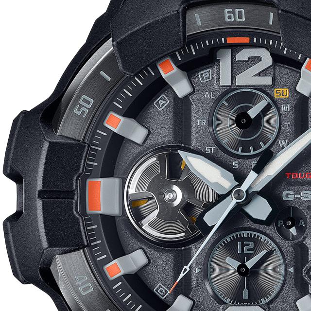 G-SHOCK グラビティマスター エマージェンシーカラー GR-B300EC-1AJF メンズ 腕時計 ソーラー Bluetooth アナログ ブラック 国内正規品 カシオ_3