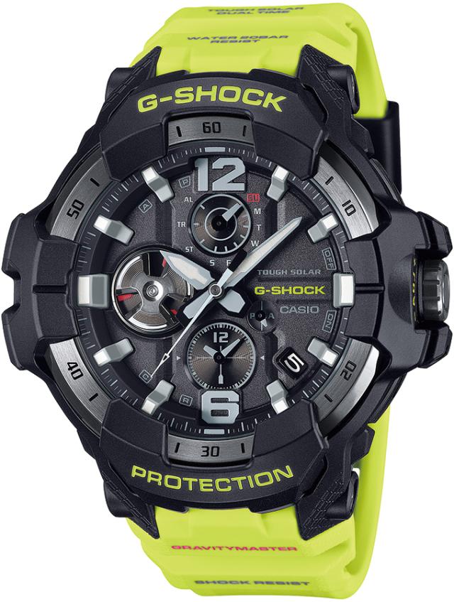 G-SHOCK グラビティマスター レスキューイエロー GR-B300RY-1A9JF メンズ 腕時計 ソーラー Bluetooth アナログ 樹脂バンド 国内正規品 カシオ_1