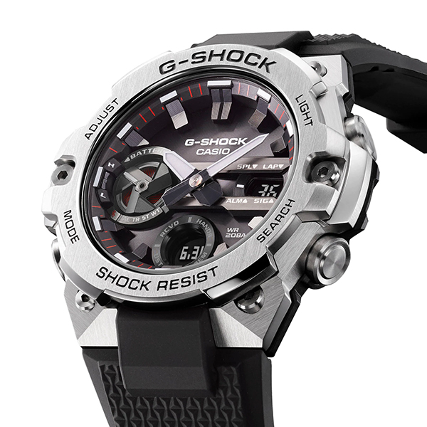 G-SHOCK G-STEEL GST-B400-1AJF メンズ 腕時計 ソーラー Bluetooth アナログ デジタル 樹脂バンド 薄型 カシオ 国内正規品_6