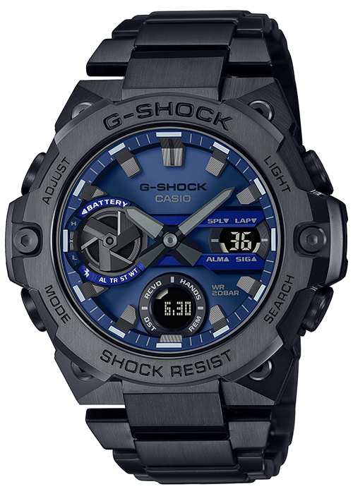 期間限定３０％ＯＦＦ！ 美品 G-SHOCK GST-B400BD-1A2JF ブルー