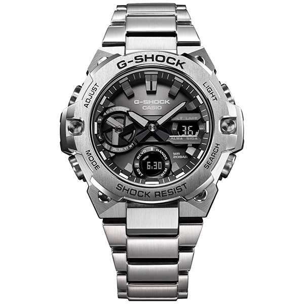 G-SHOCK G-STEEL GST-B400D-1AJF メンズ 腕時計 ソーラー Bluetooth アナログ デジタル メタルバンド 薄型 カシオ 国内正規品 FINEBOYS＋