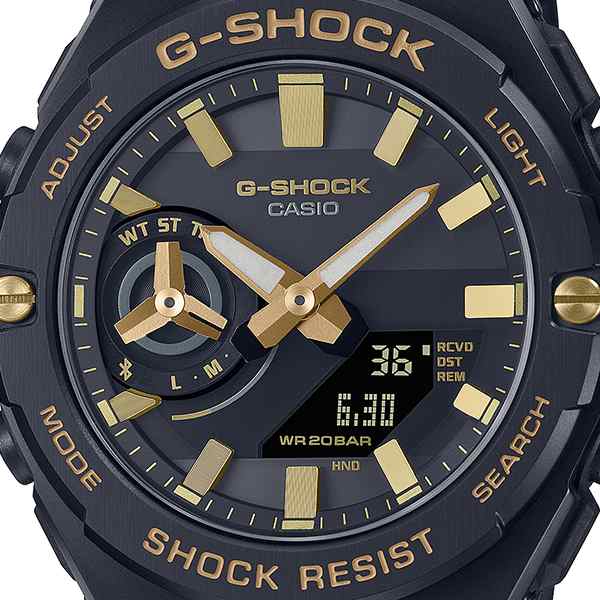 G-SHOCK G-STEEL ゴールド ブラック GST-B500BD-1A9JF メンズ 腕時計